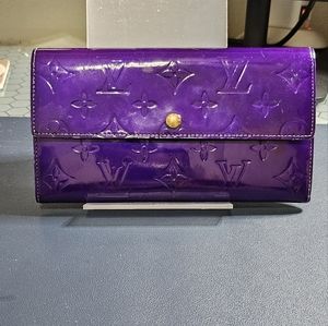 Louis Vuitton Purple Wallet
